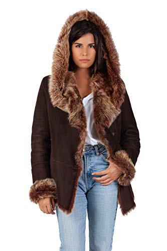 Akor Outlet | Chaqueta de Doble faz con Capucha realizada Toscana anteada de Pelo Largo | Chaqueta Mujer confeccionada en España | Precio recomendao 1.295,00€ (42) Akor Outlet | Chaqueta de Doble faz con Capucha realizada Toscana anteada de Pelo Largo | Chaqueta Mujer confeccionada en España | Precio recomendao 1.295,00€ (42)