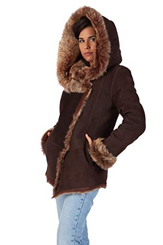 Akor Outlet | Chaqueta de Doble faz con Capucha realizada Toscana anteada de Pelo Largo | Chaqueta Mujer confeccionada en España | Precio recomendao 1.295,00€ (42) Akor Outlet | Chaqueta de Doble faz con Capucha realizada Toscana anteada de Pelo Largo | Chaqueta Mujer confeccionada en España | Precio recomendao 1.295,00€ (42)