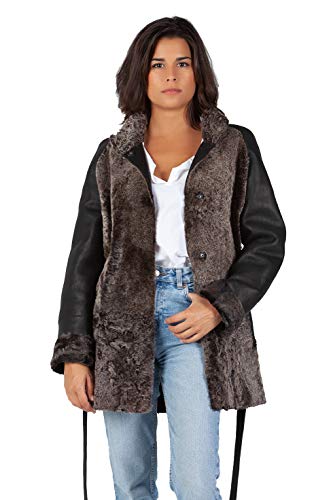 Akor Outlet | Chaquetón doble faz exterior combinado en color gris, interior napa | 100% Piel natural | Hecho a mano | Chaqueta Mujer confeccionada en España | Precio recomendado 1.150,00 € (46) Akor Outlet | Chaquetón doble faz exterior combinado en color gris, interior napa | 100% Piel natural | Hecho a mano | Chaqueta Mujer confeccionada en España | Precio recomendado 1.150,00 € (46)