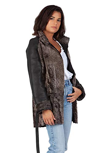 Akor Outlet | Chaquetón doble faz exterior combinado en color gris, interior napa | 100% Piel natural | Hecho a mano | Chaqueta Mujer confeccionada en España | Precio recomendado 1.150,00 € (46) Akor Outlet | Chaquetón doble faz exterior combinado en color gris, interior napa | 100% Piel natural | Hecho a mano | Chaqueta Mujer confeccionada en España | Precio recomendado 1.150,00 € (46)
