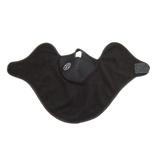 AKORD - Máscara con cuello de neopreno para deportes de invierno, color negro, talla única AKORD - Máscara con cuello de neopreno para deportes de invierno, color negro, talla única