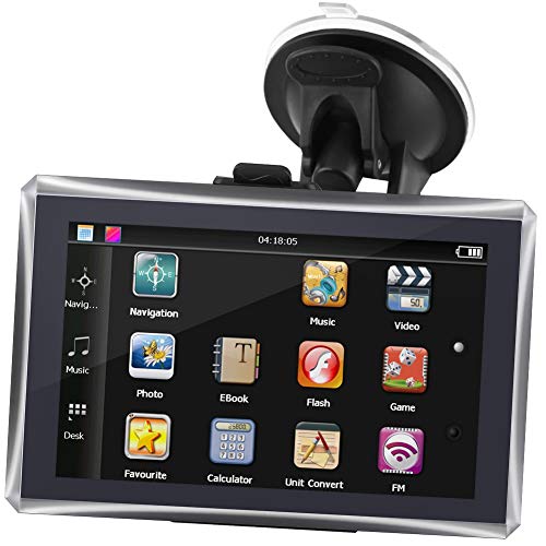 Akozon Navegación para automóvil Pantalla táctil de 5 Pulgadas Navegador Inteligente portátil para automóvil Navegación 128M 4GB FM Mapa Gratuito Roadtrips Car Roadtrip(Negro) Akozon Navegación para automóvil Pantalla táctil de 5 Pulgadas Navegador Inteligente portátil para automóvil Navegación 128M 4GB FM Mapa Gratuito Roadtrips Car Roadtrip(Negro)