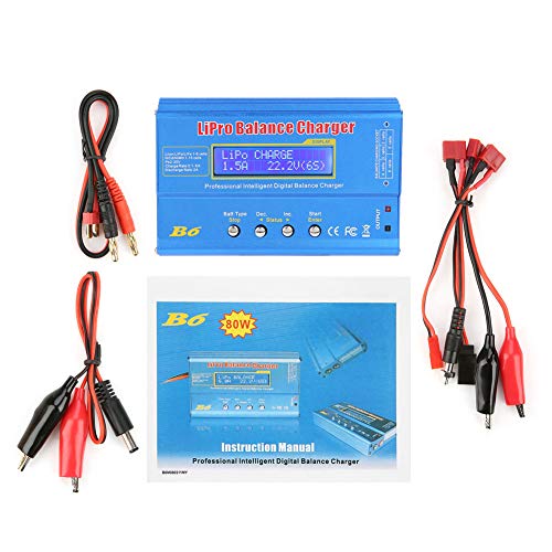 Akozon Repuestos para vehículos con Control de Balance LCD Digital iMAX B6 (80W) Akozon Repuestos para vehículos con Control de Balance LCD Digital iMAX B6 (80W)