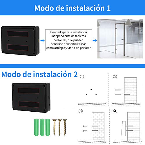 Aktivstar Maquina Asistencia Empleados de Fichar Huella Dactilar con Sistema Española, Pantalla LCD Memoria Flash de 8GB Relojes Relojes para Fichar con Capacidad de 3000 Huellas Dactilares