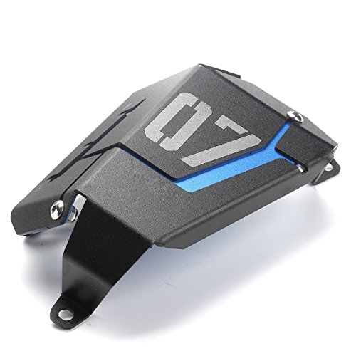 Alamor Radiador refrigerante de Agua depósito Tanque Protector Cubierta para Yamaha FZ-07 MT-07 2013-17 - Rojo Alamor Radiador refrigerante de Agua depósito Tanque Protector Cubierta para Yamaha FZ-07 MT-07 2013-17 - Rojo