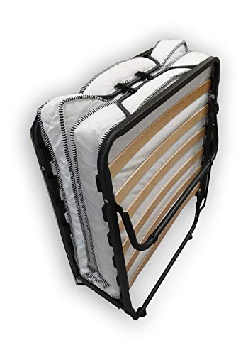 Alanpur® Cama plegable: 80 x 190 cm, cama de invitados con colchón, cama plegable con marco de metal estable hasta aprox. capacidad de carga: 100 kg Alanpur® Cama plegable: 80 x 190 cm, cama de invitados con colchón, cama plegable con marco de metal estable hasta aprox. capacidad de carga: 100 kg