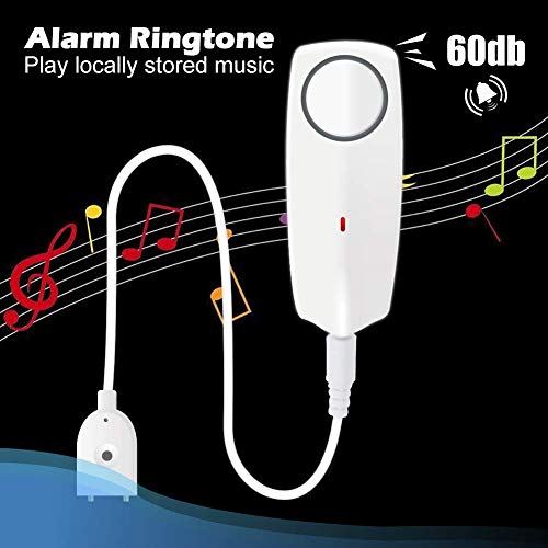 Alarma del sensor de nivel de agua inteligente para la señalización de agua WiFi, no necesita concentrador de costes, funciona con pilas, alertas de alarmas TUYA/Smart Life App … (A) Alarma del sensor de nivel de agua inteligente para la señalización de agua WiFi, no necesita concentrador de costes, funciona con pilas, alertas de alarmas TUYA/Smart Life App … (A)
