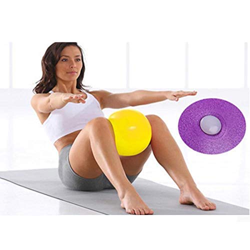 Alarmclocker8B Balance de Ejercicio de Pelota de Fitness Profesional para Equipos de Fitness Entrenador de casa Balance pod pod Gym Pelota de Yoga Pilates Rosa