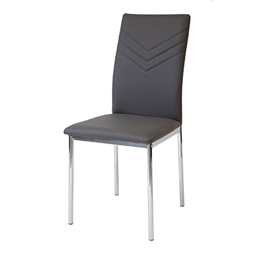 Albatros Verona 2936 Set de 4 sillas de Comedor, Gris Albatros Verona 2936 Set de 4 sillas de Comedor, Gris