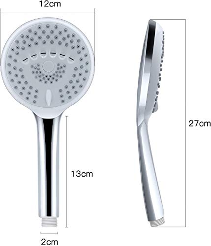 Alcachofa Ducha Con Manguera,Autolimpiante Universal de Alta Presión,5 Modos Alcachofa Ducha Universal de Alta Presión Ahorro de Agua para Baño Alcachofa Ducha Con Manguera,Autolimpiante Universal de Alta Presión,5 Modos Alcachofa Ducha Universal de Alta Presión Ahorro de Agua para Baño