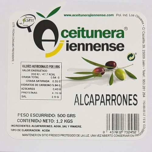 Alcaparrones Aceitunera Jiennense 1.2Kg