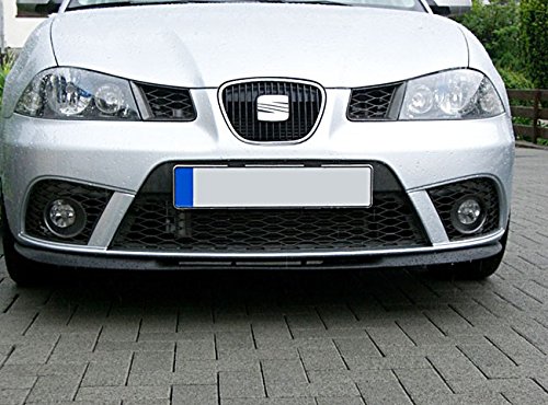 Alerón frontal Seat Ibiza 6L Extensión Parachoques 3 Piezas Cup R 02-08 Alerón frontal Seat Ibiza 6L Extensión Parachoques 3 Piezas Cup R 02-08