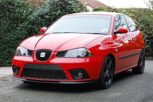 Alerón frontal Seat Ibiza 6L Extensión Parachoques 3 Piezas Cup R 02-08 Alerón frontal Seat Ibiza 6L Extensión Parachoques 3 Piezas Cup R 02-08