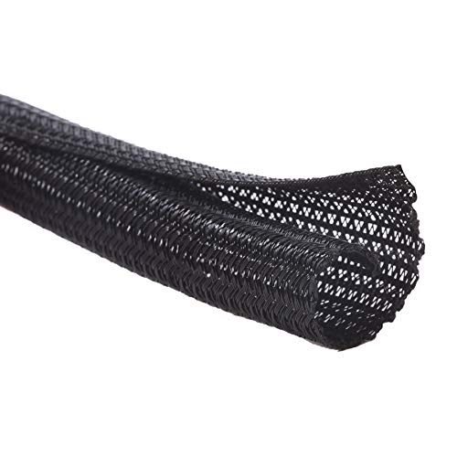 Alex Tech 10mm-3.1m Manguito de Cable Auto-Cierre Recoge Cables Cubre Cables Organizador Cables Funda Cables para Computadora PC Automotriz - Negro Alex Tech 10mm-3.1m Manguito de Cable Auto-Cierre Recoge Cables Cubre Cables Organizador Cables Funda Cables para Computadora PC Automotriz - Negro