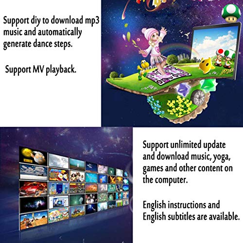 Alfombra de baile Doble, Máquina De Juego Somatosensorial Calidad HD, Modo De Anime En 3D, Descargas Ilimitadas De Canciones Y Juegos, Casa Educación para Padres E Hijos Regalo Alfombra de baile Doble, Máquina De Juego Somatosensorial Calidad HD, Modo De Anime En 3D, Descargas Ilimitadas De Canciones Y Juegos, Casa Educación para Padres E Hijos Regalo