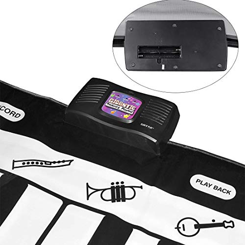 Alfombra de Piano Super, Alfombra de Teclado para Bebé, Alfombra Gimnasio para Musical, Estera de Baile Táctil Musical Juguetes para Niños(180cm*74cm) Alfombra de Piano Super, Alfombra de Teclado para Bebé, Alfombra Gimnasio para Musical, Estera de Baile Táctil Musical Juguetes para Niños(180cm*74cm)