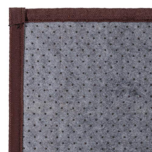 Alfombra de salón de bambú marrón Industrial de 200x140 cm - LOLAhome Alfombra de salón de bambú marrón Industrial de 200x140 cm - LOLAhome