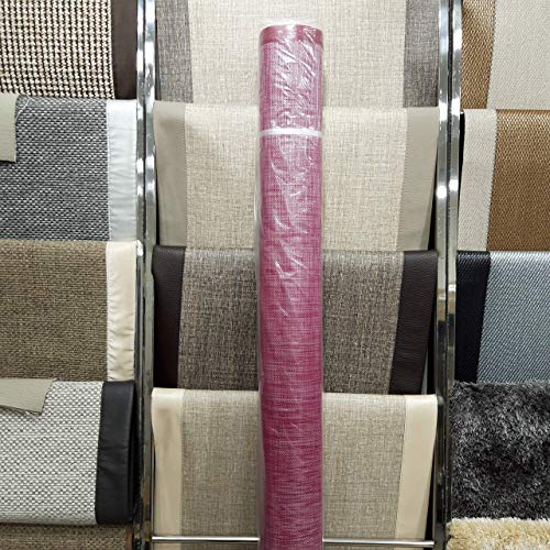 Alfombra vinílica Trenzada de textaline Base de PVC y Cenefa Textil de poliéster, tamaño: 170x240