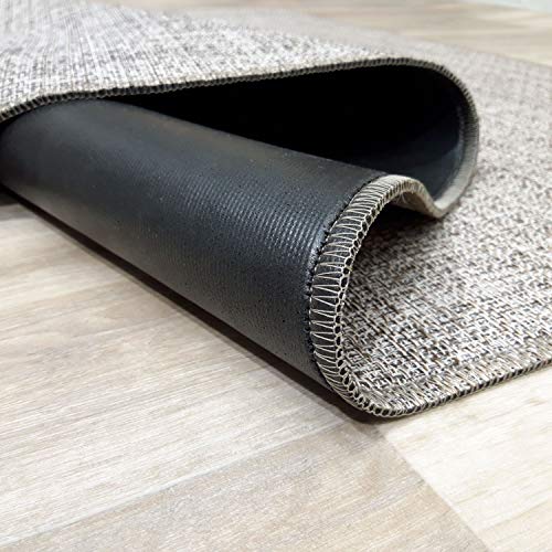 Alfombra Vinílica Trenzada Salón de Terminación festón Fino Color Beige Jaspeado de Tamaño 170x240 (TWIST-039) Alfombra Vinílica Trenzada Salón de Terminación festón Fino Color Beige Jaspeado de Tamaño 170x240 (TWIST-039)