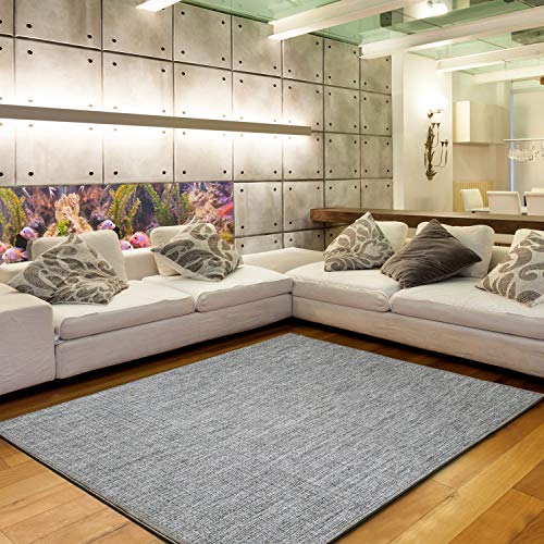Alfombra Vinílica Trenzada Salón de Terminación festón Fino Color Beige Jaspeado de Tamaño 170x240 (TWIST-039) Alfombra Vinílica Trenzada Salón de Terminación festón Fino Color Beige Jaspeado de Tamaño 170x240 (TWIST-039)