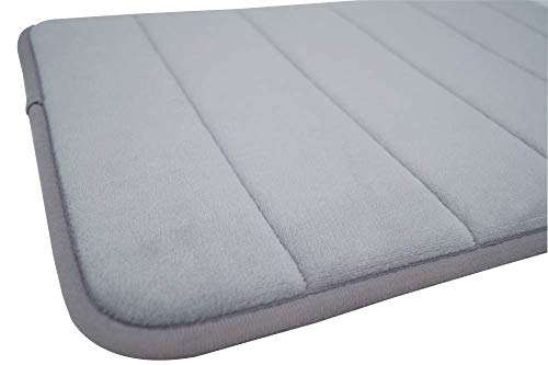 Alfombras de Baño con tecnología Memory Foam,Invierno, Niños en ropa de invierno Construyendo trineo de muñecos deAlfombrilla de Baño Antideslizante Microfibra Suave Alfombra Lavar a Maquina, 75x45 cm