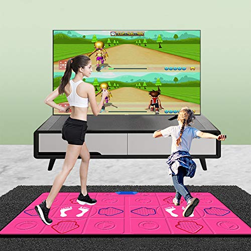 Alfombrilla de Baile en casa Multifuncional Doble Fitness Deportes Esterilla para Correr pérdida de Peso Esterilla de Yoga Manta de Juego somatosensorial HDMI Esterilla de Baile Ultra Clara