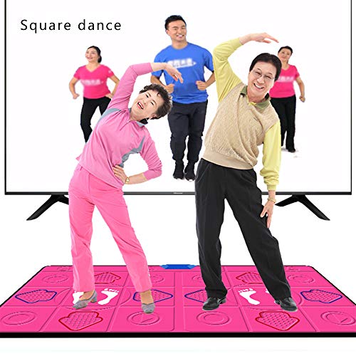 Alfombrilla de Baile en casa Multifuncional Doble Fitness Deportes Esterilla para Correr pérdida de Peso Esterilla de Yoga Manta de Juego somatosensorial HDMI Esterilla de Baile Ultra Clara