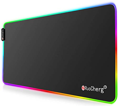 Alfombrilla de Ratón, Alfombrilla para Escritorio del Cuero de PU con Doble Cara Grande 800 x 400 x 2 mm, Ultrafina Antideslizante e Impermeable Mouse Pad para la Oficina y el Hogar