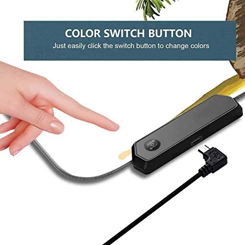 Alfombrilla de ratón RGB para juegos, imagen de palmeras de dibujos animados, planta tropical, base de goma antideslizante USB para ordenador para jugadores, oficina y hogar 800x300x30mm Alfombrilla de ratón RGB para juegos, imagen de palmeras de dibujos animados, planta tropical, base de goma antideslizante USB para ordenador para jugadores, oficina y hogar 800x300x30mm