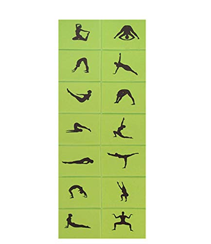 Alfombrilla de Yoga amigable con el Medio Ambiente,183cmx61cmx10mm,TPE Thick High Density Padding To Avoid Sore Knees, Yoga, Pilates y Fitness, para Mujeres de Viaje y Hombres Mat