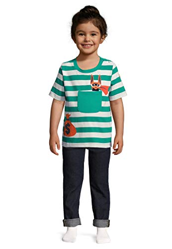 Algodón orgánico - Bebé Niña Niños pequeños - Camiseta de Manga Corta - Niñita Niñito (0-4 Años) (6M (3-6 Meses), Verde)