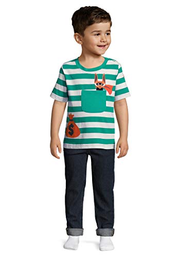 Algodón orgánico - Bebé Niña Niños pequeños - Camiseta de Manga Corta - Niñita Niñito (0-4 Años) (6M (3-6 Meses), Verde)