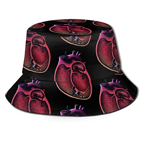 Ali-CE In My He-Art Bucket Hat Unisex Sun Hat Impreso Fisherman Packable Travel Hat Fashion Outdoor Hat Ali-CE In My He-Art Bucket Hat Unisex Sun Hat Impreso Fisherman Packable Travel Hat Fashion Outdoor Hat