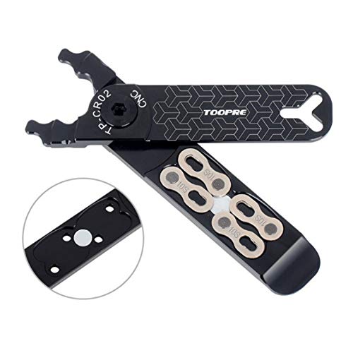 Alicates de Eslabones para Bicicleta, Hebilla de la Palanca de la Válvula del Neumático del Conector Rápido Que Falta de la Cadena de Bicicleta, 5 en 1 Herramientas Multifunción Alicates de Eslabones para Bicicleta, Hebilla de la Palanca de la Válvula del Neumático del Conector Rápido Que Falta de la Cadena de Bicicleta, 5 en 1 Herramientas Multifunción