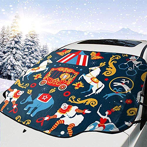 Alice Eva Circo Troupe Parabrisas del Coche Cubierta de protección Solar Frente Agua Luz del Sol Cubierta de Nieve Alice Eva Circo Troupe Parabrisas del Coche Cubierta de protección Solar Frente Agua Luz del Sol Cubierta de Nieve