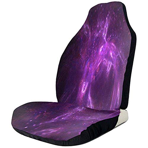Alice Eva Purple Universe Galaxy Car Seat Cover Car Seat Protector 2Pcs Universal