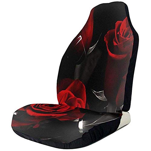 Alice Eva Rose Flower Car Seat Cover Car Seat Protector 2Pcs Universal