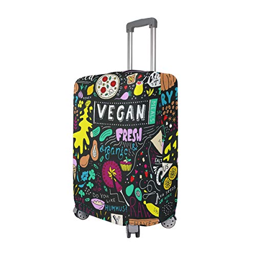 ALINLO - Funda Protectora para Equipaje de Cocina o Restaurante, se Ajusta a Maletas de 18 a 32 Pulgadas, Multicolor (Multicolor) - wllkn366499bz ALINLO - Funda Protectora para Equipaje de Cocina o Restaurante, se Ajusta a Maletas de 18 a 32 Pulgadas, Multicolor (Multicolor) - wllkn366499bz