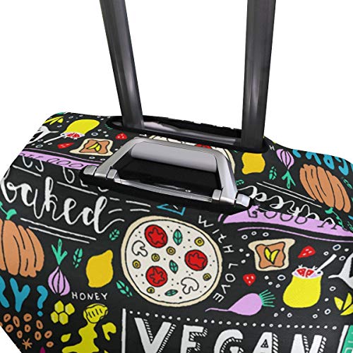 ALINLO - Funda Protectora para Equipaje de Cocina o Restaurante, se Ajusta a Maletas de 18 a 32 Pulgadas, Multicolor (Multicolor) - wllkn366499bz ALINLO - Funda Protectora para Equipaje de Cocina o Restaurante, se Ajusta a Maletas de 18 a 32 Pulgadas, Multicolor (Multicolor) - wllkn366499bz