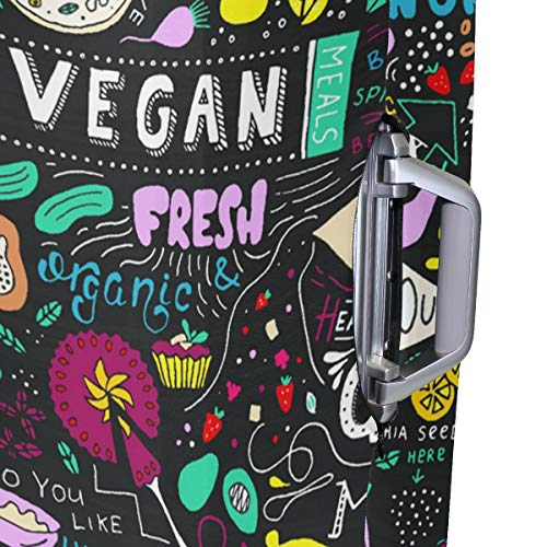 ALINLO - Funda Protectora para Equipaje de Cocina o Restaurante, se Ajusta a Maletas de 18 a 32 Pulgadas, Multicolor (Multicolor) - wllkn366499bz ALINLO - Funda Protectora para Equipaje de Cocina o Restaurante, se Ajusta a Maletas de 18 a 32 Pulgadas, Multicolor (Multicolor) - wllkn366499bz