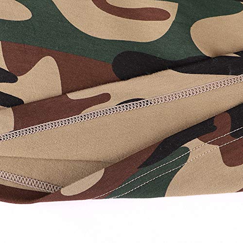 Alivebody - Camiseta de tirantes para hombre, sin mangas, para el gimnasio, de culturismo, Todo el año, Diseño de camuflaje., Sin mangas, Hombre, color camuflaje, tamaño XL:pecho 110/125 cm