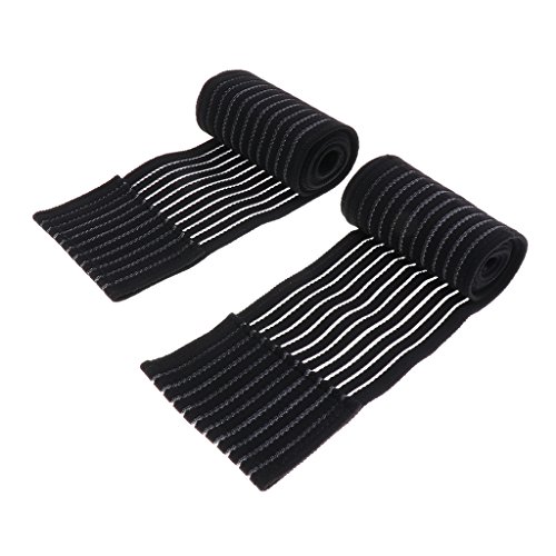 Almencla Codo Muñeca Rodilla Tobillo Soporte de Mano Envoltura Rodilleras Vendaje Esguince Lesión - 90cm Almencla Codo Muñeca Rodilla Tobillo Soporte de Mano Envoltura Rodilleras Vendaje Esguince Lesión - 90cm