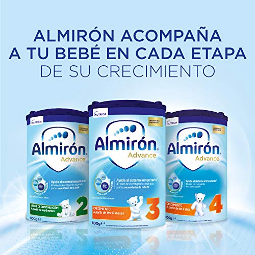 Almirón Advance 3, Leche de Crecimiento en Polvo para Bebé, desde los 12 Meses, 1.2kg