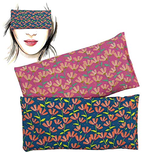 Almohada para los ojos "Pack-2 flowers" | Semillas de Lavanda y arroz | Yoga, Meditación, Relajación, descanso de ojos... Almohada para los ojos "Pack-2 flowers" | Semillas de Lavanda y arroz | Yoga, Meditación, Relajación, descanso de ojos...