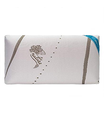 Almohada viscoelástica beneficiosa para la Salud por su fabricación con cáscara de Almendra y Hueso de Aceituna. Recolax Visco Nature (135 cm) Almohada viscoelástica beneficiosa para la Salud por su fabricación con cáscara de Almendra y Hueso de Aceituna. Recolax Visco Nature (135 cm)