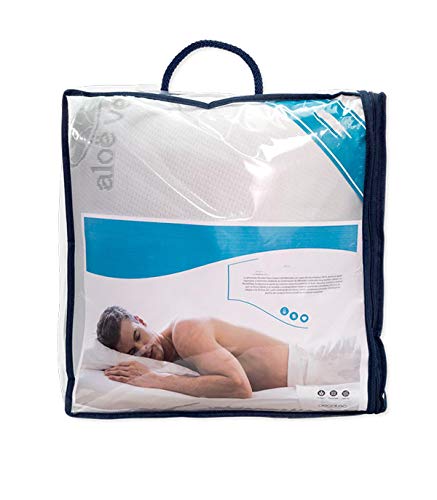 Almohada viscoelástica de Copos. Apoyo Esponjoso y Resistente. Recolax Visco Copos (75 cm)