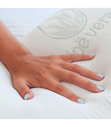 Almohada viscoelástica de Copos. Apoyo Esponjoso y Resistente. Recolax Visco Copos (75 cm)