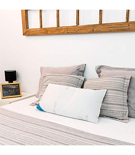 Almohada viscoelástica de Copos. Apoyo Esponjoso y Resistente. Recolax Visco Copos (75 cm) Almohada viscoelástica de Copos. Apoyo Esponjoso y Resistente. Recolax Visco Copos (75 cm)
