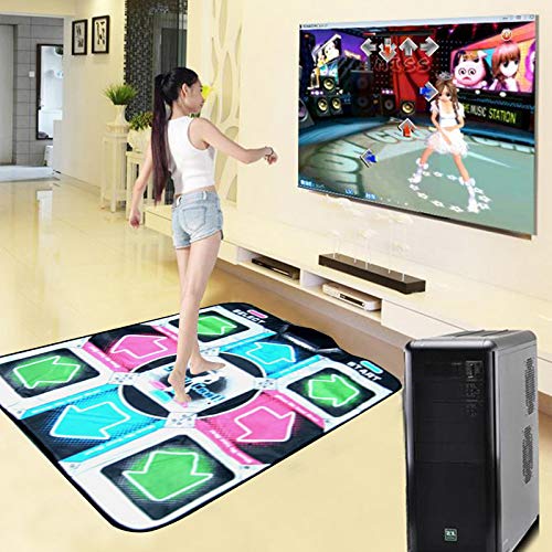 Almohadilla de Baile Antideslizante, Alfombra de Baile Duradera Resistente al Desgaste, Manta de Baile portátil Plegable USB, tapete de música para niños pequeños y niños (90X80CM) Almohadilla de Baile Antideslizante, Alfombra de Baile Duradera Resistente al Desgaste, Manta de Baile portátil Plegable USB, tapete de música para niños pequeños y niños (90X80CM)