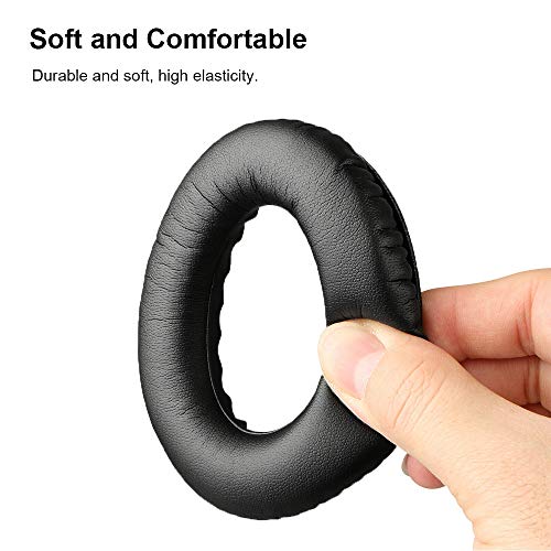 Almohadillas Auriculares Bose,TesRank Reemplazo Almohadilla Repuesto Cojínes Oído Espuma Almohadilla para Bose QuietComfort QC 2 15 25 35 AE2 AE2i AE2w SoundTrue SoundLink II Around-Ear - Negro Almohadillas Auriculares Bose,TesRank Reemplazo Almohadilla Repuesto Cojínes Oído Espuma Almohadilla para Bose QuietComfort QC 2 15 25 35 AE2 AE2i AE2w SoundTrue SoundLink II Around-Ear - Negro